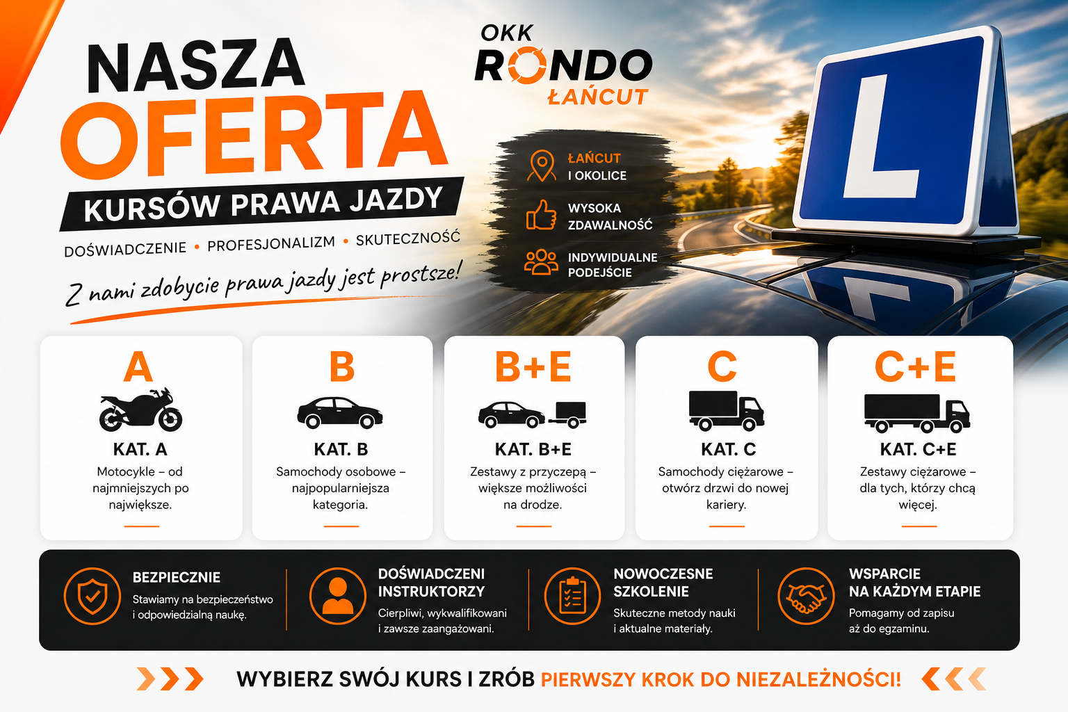 Oferta kursów prawa jazdy